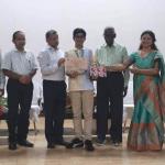 Diptiman won the 2nd Prize in the State Level Earth Day Poster making competition