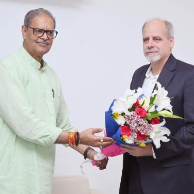 UN Resident Coordinator had a courtesy call with Deputy CM Shri Singh Deo; Discusses Collaboration in Agriculture, Tourism & Renewable Energy