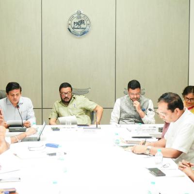 High-Level Review Meeting on Disaster Management Chaired by the Hon'ble Minister for Revenue & Disaster Management