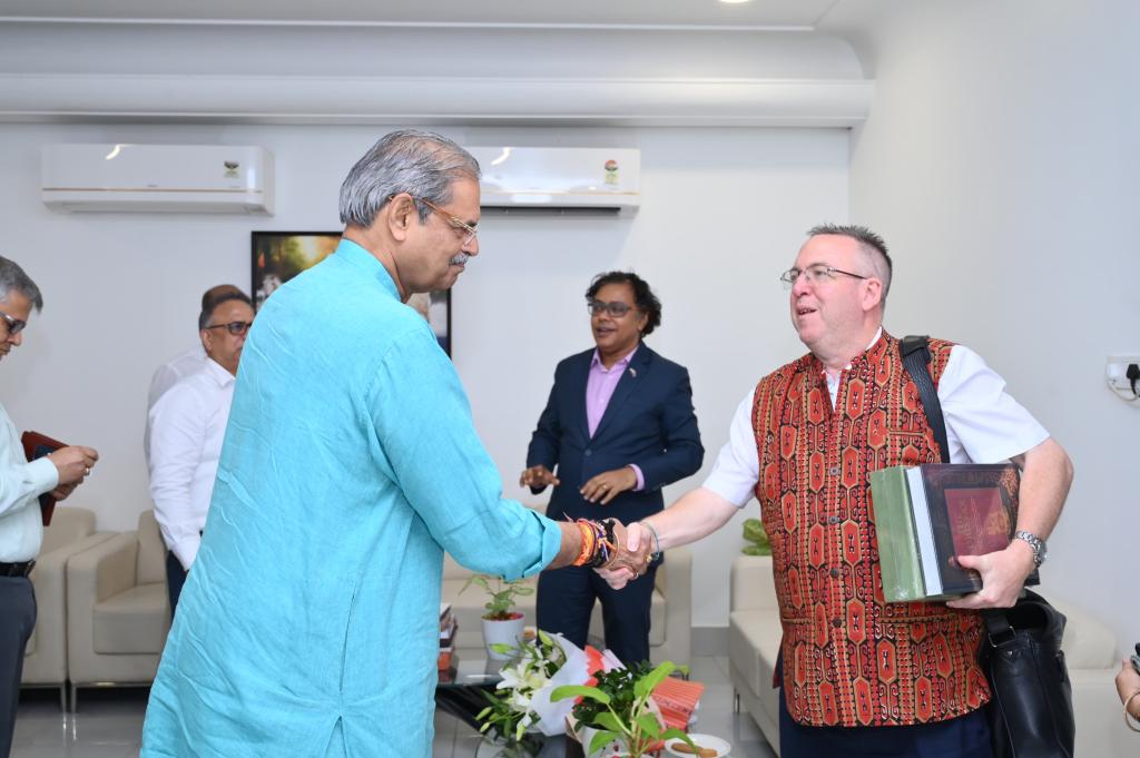 British Deputy High Commissioner Calls on Hon’ble Deputy Chief Minister Shri K V Singh Deo to Discuss UK-Odisha Partnership