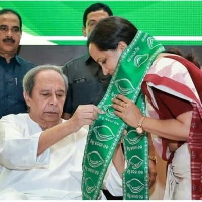Sujata joined BJD in Sankha Bhawan