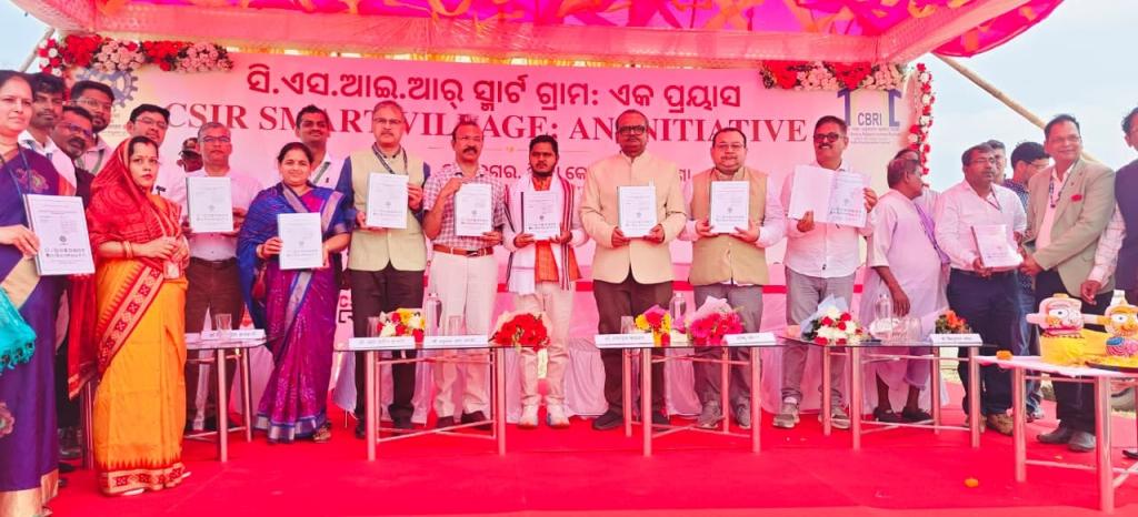 The CSIR Smart Village project has been launched in Kusunpur village, Odisha