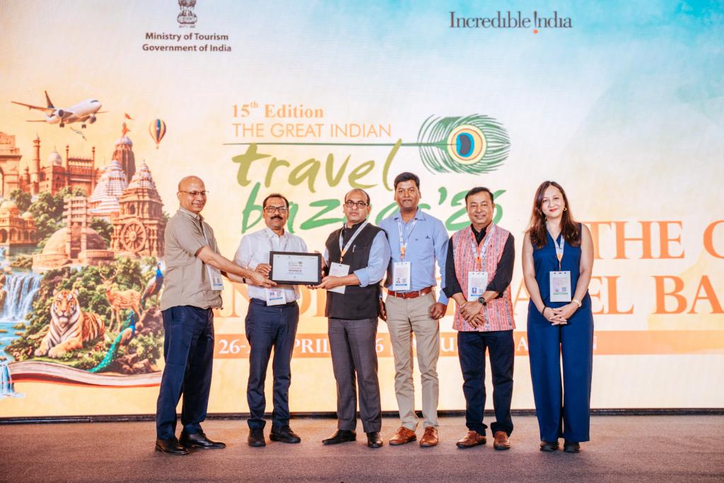 Odisha Tourism Strengthens Global Outreach at GITB Jaipur, Wins Dual Honours for Excellence and Innovation