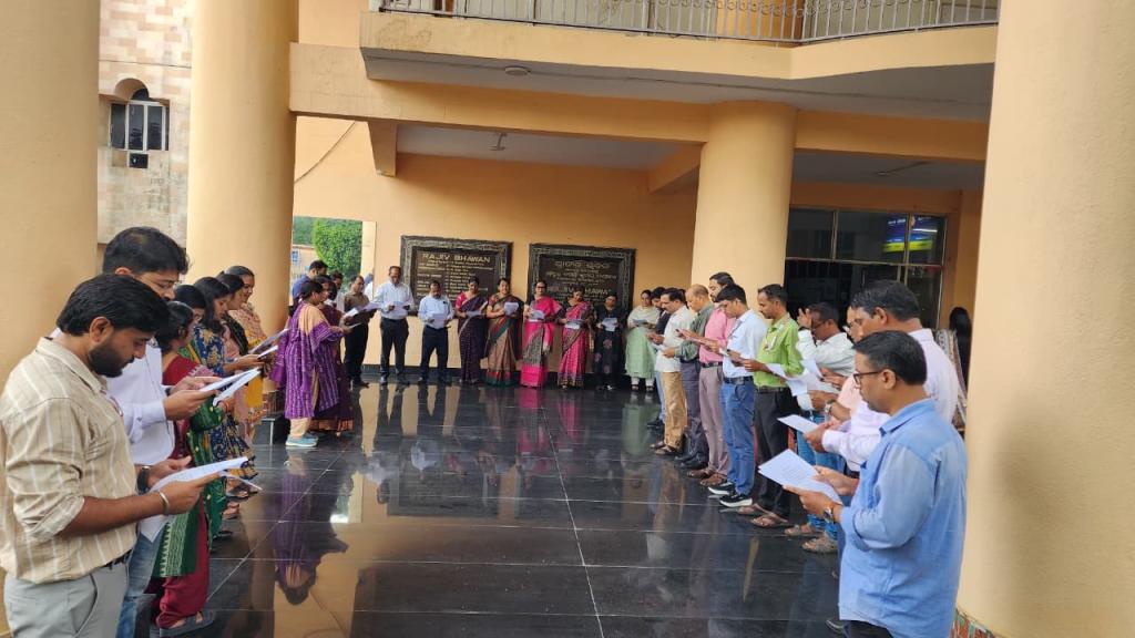 Department of Water Resources Observes Rashtriya Ekta Diwas with Pledge-Taking Ceremony