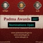 Nominations for Padma Awards-2027 begins