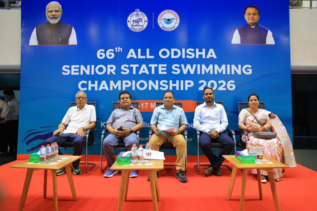 66th Odisha state senior swimming Championship 2026 begins