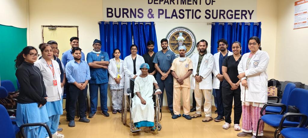 AIIMS Bhubaneswar Doctors Remove 7-kg Giant Tumour from Woman’s Arm
