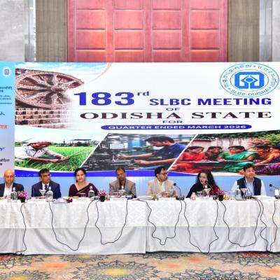 183rd SLBC Meeting of Odisha State held on 6th June, 2026