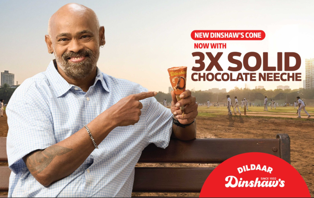 Dinshaw’s Unveil New Campaign featuring Vinod Kambli