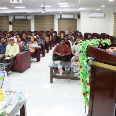 Prof. Kanhaiya Tripathi, Special Monitor, Human Rights Advocacy, NHRC, India visited ICAR-CIWA, Bhubaneswar