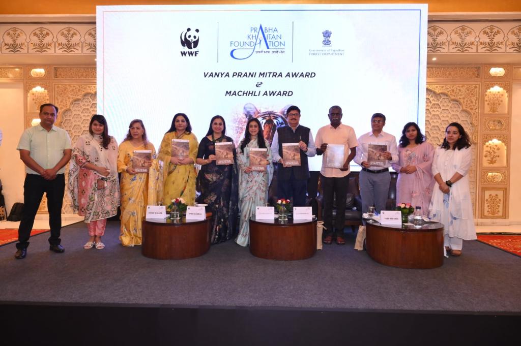 6th edition of the Machhli & Vanya Prani Mitra Awards by WWF India and Prabha Khaitan Foundation