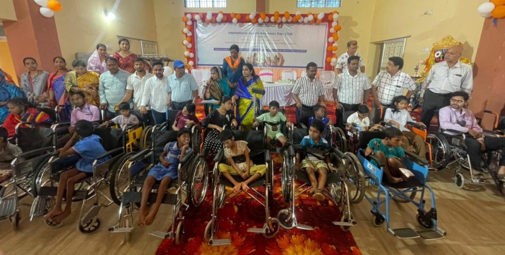 Abhisht Charitable Trust celebrates World Autism Day and distributes aids for the disabled