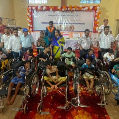Abhisht Charitable Trust celebrates World Autism Day and distributes aids for the disabled