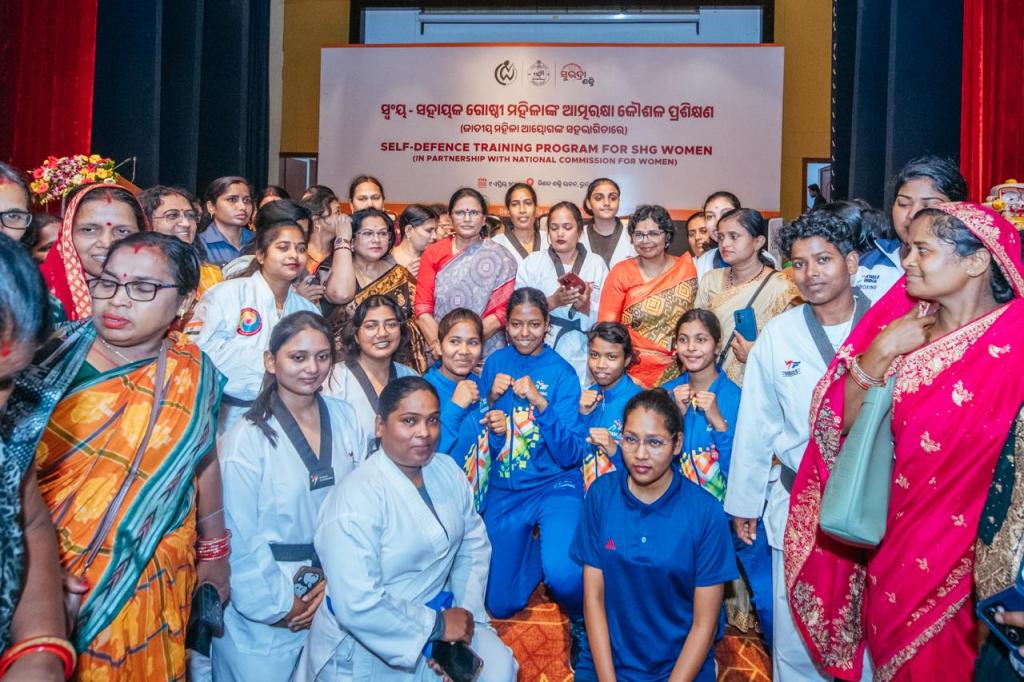 DCM Pravati Parida Launches Mission Shakti Self-Defence Training for 5,000 SHG Women