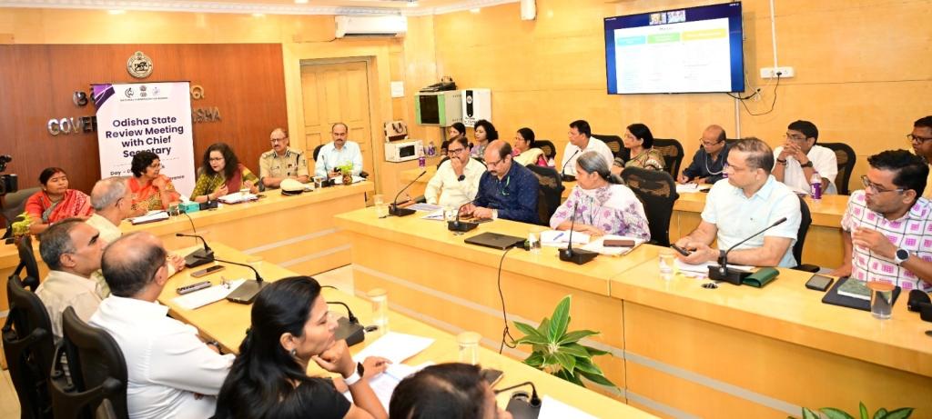 High-Level Review on Women’s Safety with NCW Chairperson in presence of Chief Secretary Odisha and Govt. officials