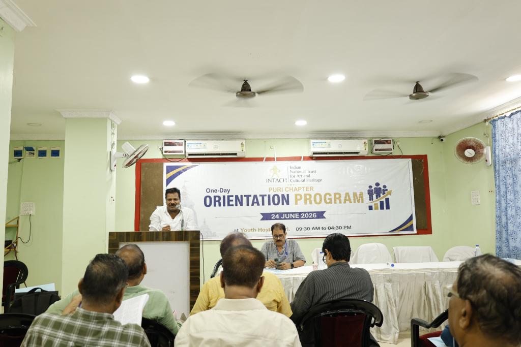 One-day orientation program on Heritage Awarness, Documentation and Conservation by INTACH Puri Chapter