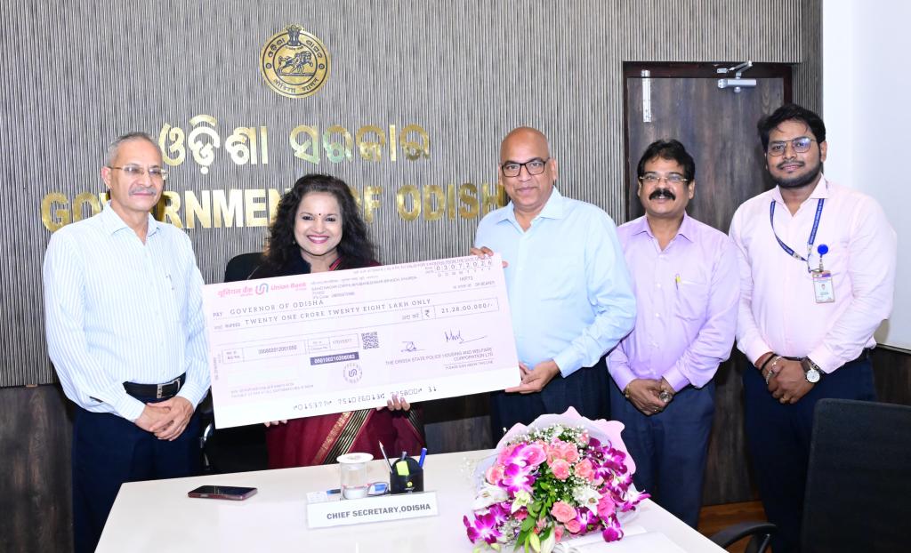OPHWC pays Rs 21.28 Crore as Dividend to Government of Odisha for the FY 2024-25