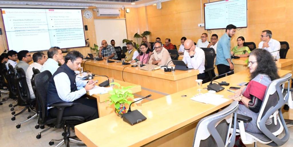 Chief Secretary Anu Garg reviews progress of Viksit Odisha Vision Odisha 2036 | 2047 with The Convergence Foundation (TCF)