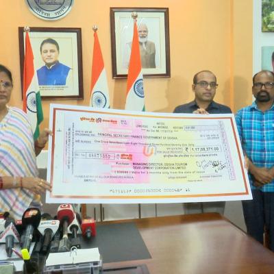 OTDC Contributes ₹1.17 Crore Dividend to Government of Odisha