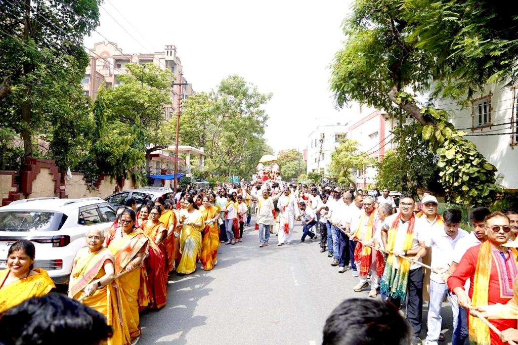 Swarnakshetra at Noida’s Sector 61 hosts Rathayatra