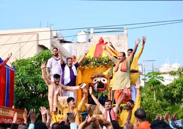 Raipur’s Jagannath Temple Hosts Bahuda Yatra