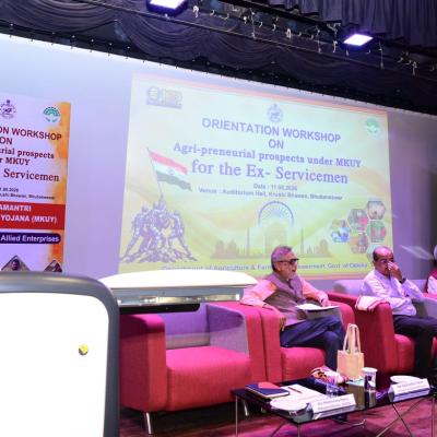 State-Level Workshop Explores Agri-Preneurial Opportunities for Ex-Servicemen Under MKUY
