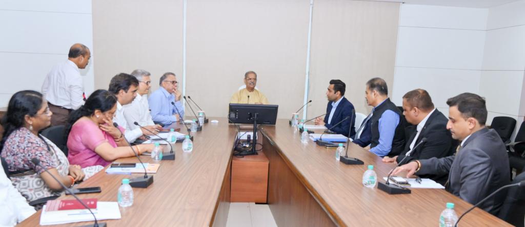 Karan Adani & Team Visit Hon'ble Deputy Chief Minister K V Singh Deo, Discussion on prospects in the Renewable Energy sector