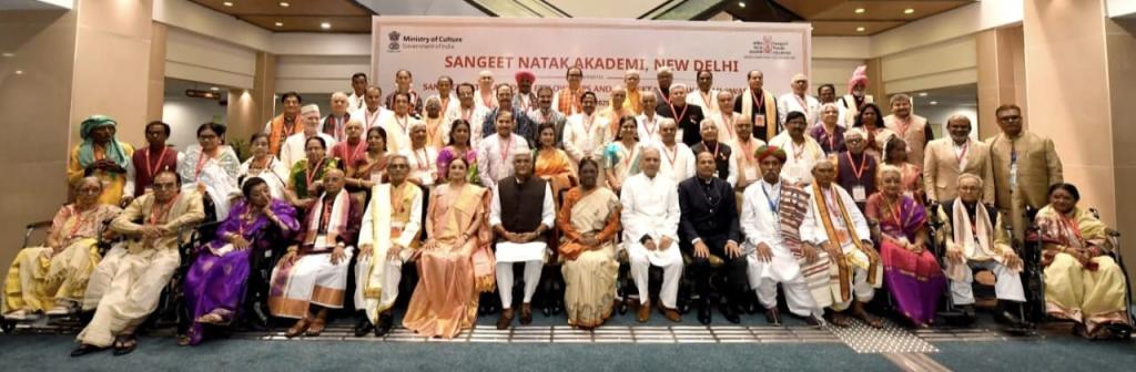 President Murmu Confers Sangeet Natak Akademi Fellowships and Awards