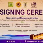 Three MoUs Signed by WALMI with Three Premier Institutions