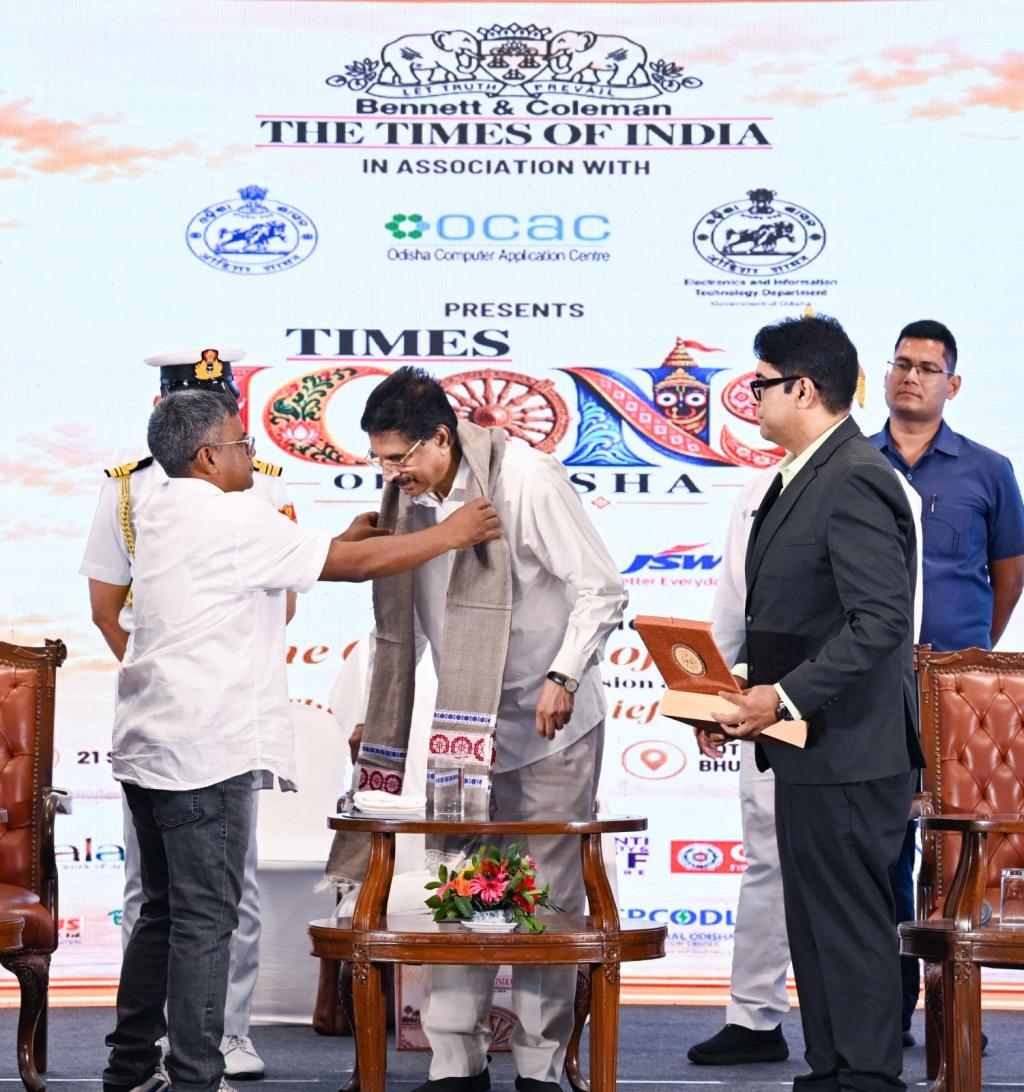 Governor stresses youth empowerment at Times Icons of Odisha event