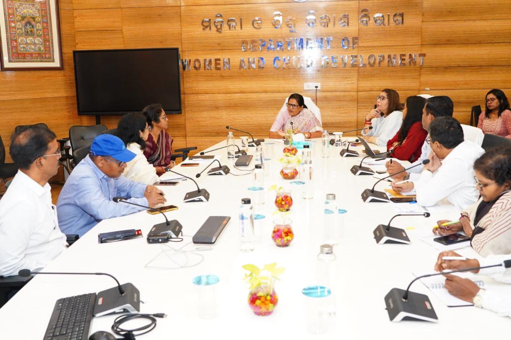 DCM Smt. Pravati Parida Reviews Preparedness for ‘Angan Utsav'