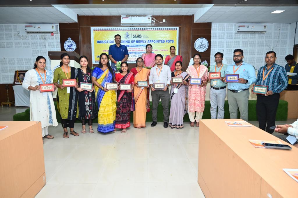 Five-Day Induction Training for Odia PGTs Concludes in Bhubaneswar