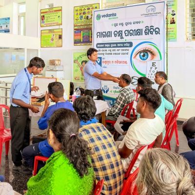 VAML Organises Eye Screening Camp in Laxmipur, Benefits Nearly 200 Community Members