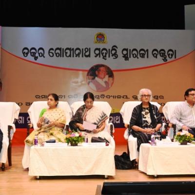 Gopinath Mohanty is a great talent of the Odia literary world