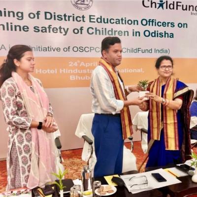 Workshop on “Online Safety for Children”  organised for District Education Officers